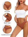 Women's No Show V-Waisted Thong Underwear 6 Pack