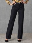 Lee Women’s Flex Motion Pants in Black, Size 12