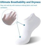 Irisbear Women's Low Cut Athletic No Show Socks