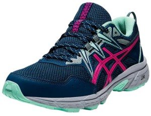 ASICS Women's Gel-Venture 8 Running Shoes - MAKO Blue/Pink