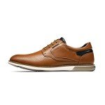Bruno Marc Men's Brown Casual Derby Sneakers