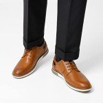 Bruno Marc Men's Brown Casual Derby Sneakers