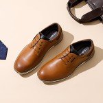 Bruno Marc Men's Brown Casual Derby Sneakers