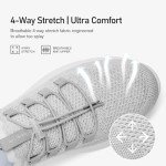 ALEADER Women's Lightweight Slip-On Tennis Sneakers