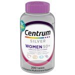 Centrum Silver Women 50+ Multivitamins - 200 Tablets