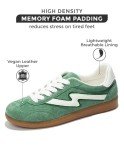 Irita Green Multi Women's Lace-Up Sneakers