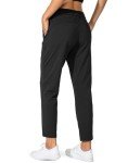 G Gradual Women's 7/8 Stretch Sweatpants - Black