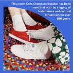 Keds Women's Champion White Lace-Up Sneakers, Size 7