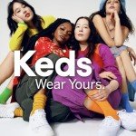 Keds Women's Champion White Lace-Up Sneakers, Size 7