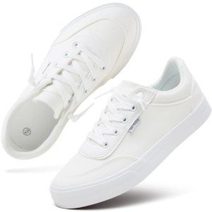 Unisex Slip-On Canvas Sneakers - Classic White