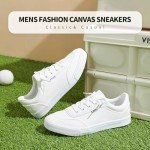 Unisex Slip-On Canvas Sneakers - Classic White