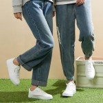 Unisex Slip-On Canvas Sneakers - Classic White