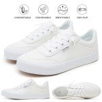 Unisex Slip-On Canvas Sneakers - Classic White