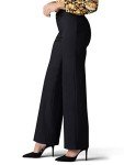 Lee Women's Black Flex Motion Trouser Pant 14 Short