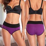High Waist Cotton Women's Stretch Briefs, 6-Pack