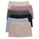 Hanes Women’s Comfort Flex Fit Boyshorts (6 Pack)