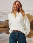 Cozy Oversized Fuzzy Knit Pullover for Women
