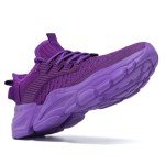 Purple Slip-On Sneakers for Women - Lightweight & Breathable
