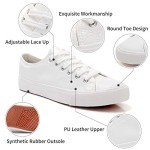 Adokoo Women's Casual White Tennis Sneakers