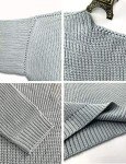 Ugerlov Women's Gray Batwing Sleeve Knit Sweater