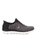 Skechers Women's Hands-Free Summit Sneakers, Black White