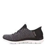 Skechers Women's Hands-Free Summit Sneakers, Black White
