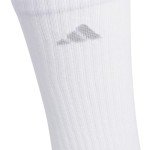 Adidas Women's 6-Pack Crew Athletic Socks - Purple/Gray