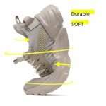 Khaki Slip-On Sneakers for Women, Lightweight & Breathable