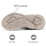Khaki Slip-On Sneakers for Women, Lightweight & Breathable