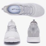 ALEADER Women's Slip-On Comfort Sneakers - Light Gray