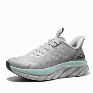 ALLSWIFIT Women's Grey Slip-On Athletic Sneakers