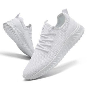 YRLTYO Women's Lightweight Slip-On Gym Sneakers