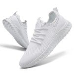 YRLTYO Women's Lightweight Slip-On Gym Sneakers