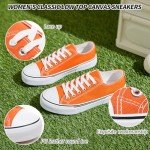 Adokoo Women's Low Top Canvas Tennis Sneakers