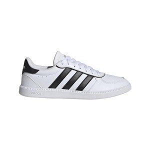 adidas Breaknet Sleek Women's Sneakers - White/Black/Gold