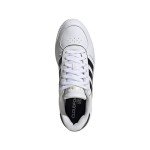 adidas Breaknet Sleek Women's Sneakers - White/Black/Gold