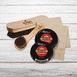 KIWI Black Shoe Shine Kit - Ultimate Shine & Care