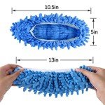 Microfiber Mop Slippers - 5 Pair Set