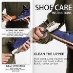 Suede Shoe Cleaner Kit with 4-Way Brush