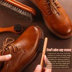 Horsehair Shoe Brush Kit for Leather & Suede