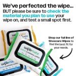 Suede Cleaner Wipes - Quick Dirt Removal, 12 Count