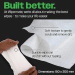 Suede Cleaner Wipes - Quick Dirt Removal, 12 Count