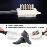 Suede Shoe Cleaner Kit with 4-Way Brush