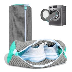 Shoe Washing Machine Bags - 2 Pack Gray