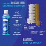 Sneaker Cleaning Kit with Solution, Brush, and Wipes