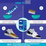 Sneaker Cleaning Kit with Solution, Brush, and Wipes