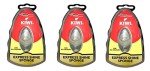 Kiwi Express Neutral Shoe Shine Sponge - 3 Pack