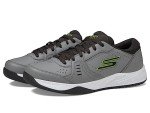 Skechers Men's Viper Court Smash Sneakers, Grey/Lime