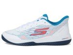Skechers Viper Court Men's Pickleball Sneakers - White/Turquoise