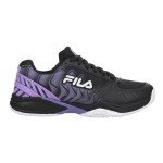 Fila Volley Zone Women's Pickleball Shoes - Black/Purple